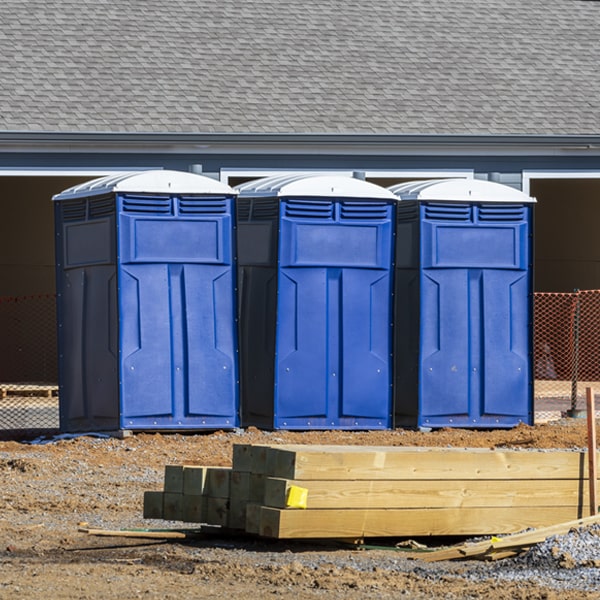 are there any additional fees associated with portable restroom delivery and pickup in East Dunseith